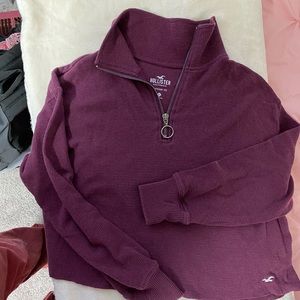 Purple boyfriend tee